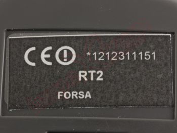 Remote control FORSA TWIN RT2, 2 channels, evolutionary code, 433.92 Mhz